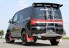JAOS Mud Guard III Front for Delica All B621304F Set, Red, D5 (Model Year 07.01-) [Suitable for Models]