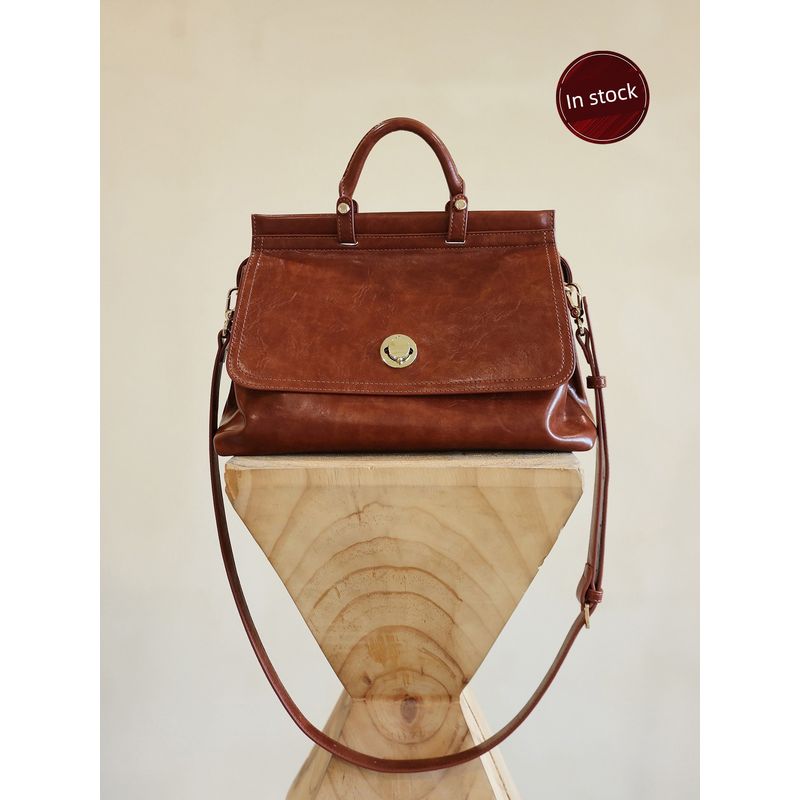 

Южный Ветер Chio2nd Почтальон Элегантная Сумка для Ручной Носки для Поездок на Работу Caramel color(In stock)