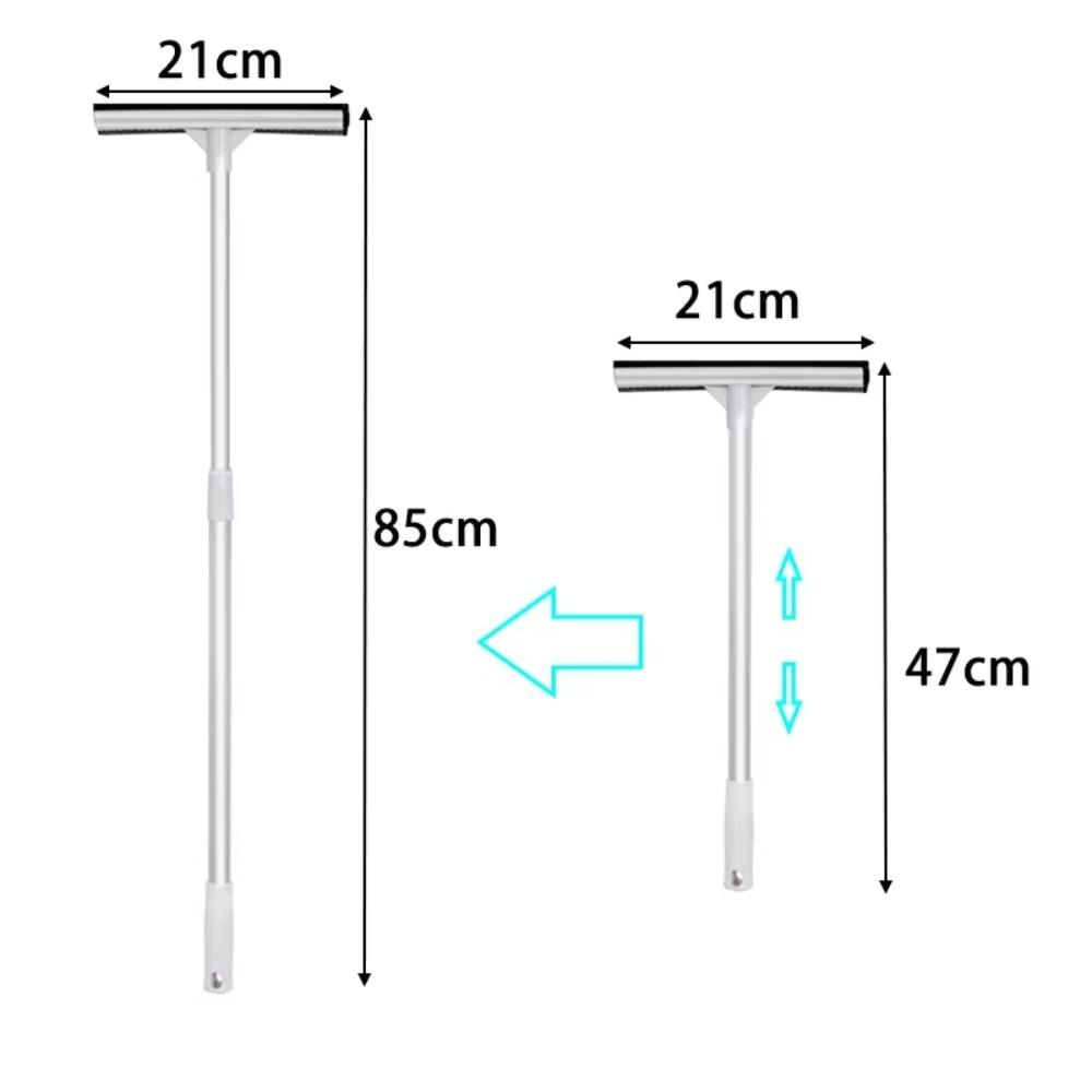 Retractable Pole Squeegee Window Cleaner Car Cleaning Tool Glass Squeegee  Window