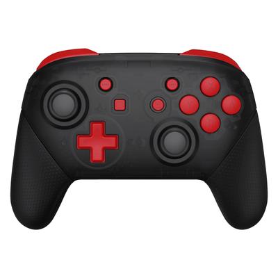 Conjunto completo de botões para eXtremeRate switch pro ABXY ZR ZL LR botões para pro controlador switch controlador não incluso controlador, D-pad - [Passion Red]