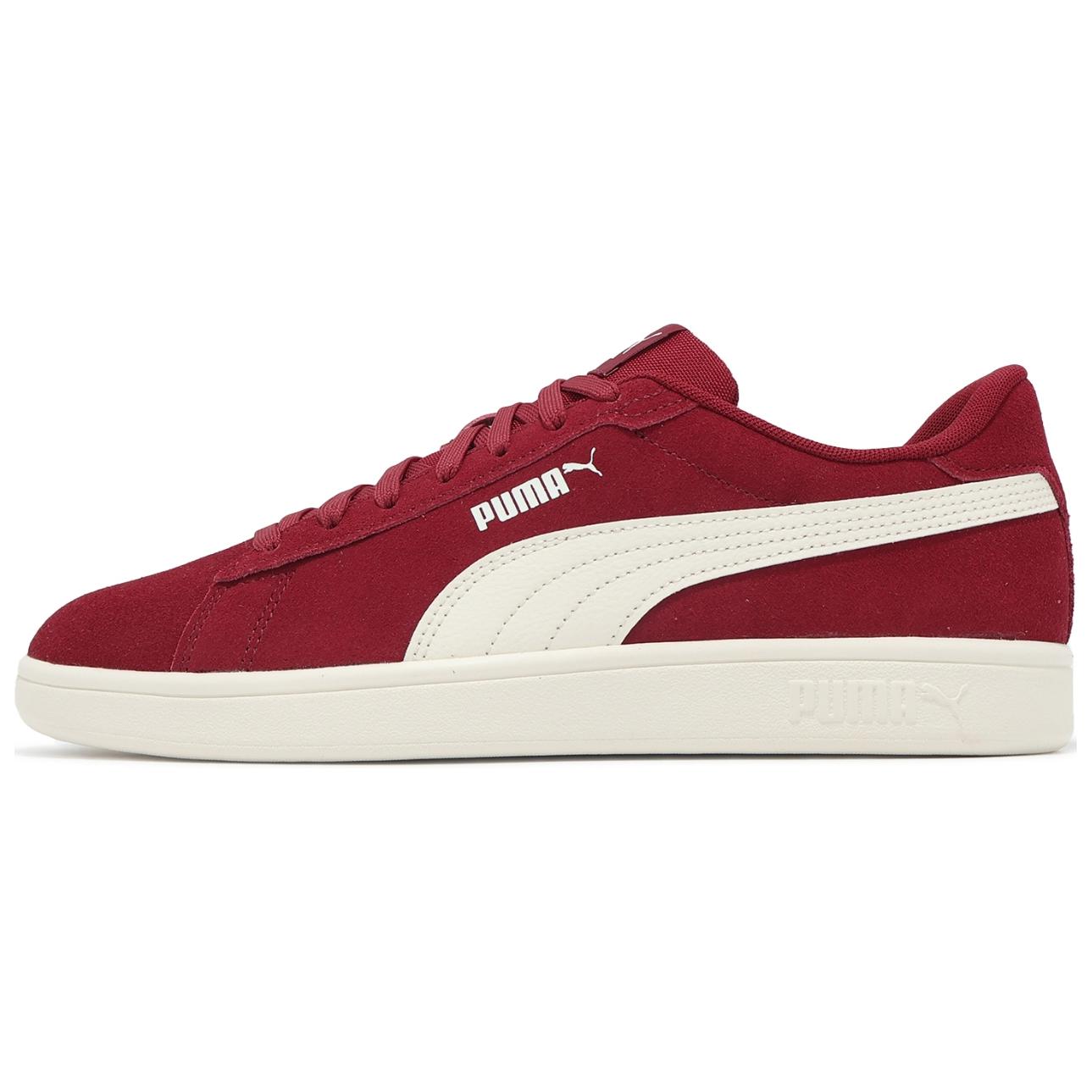 

Puma Smash 3.0 Dark Crimson Unisex Sneakers Red Warm-White 390984-21 38.5