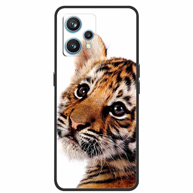 For Realme 9 Case RMX3521 Shockproof Soft silicone TPU Back Cover For Realme9 4G Phone Cases Realme 9 6.4 inch Cute Cartoon Bag