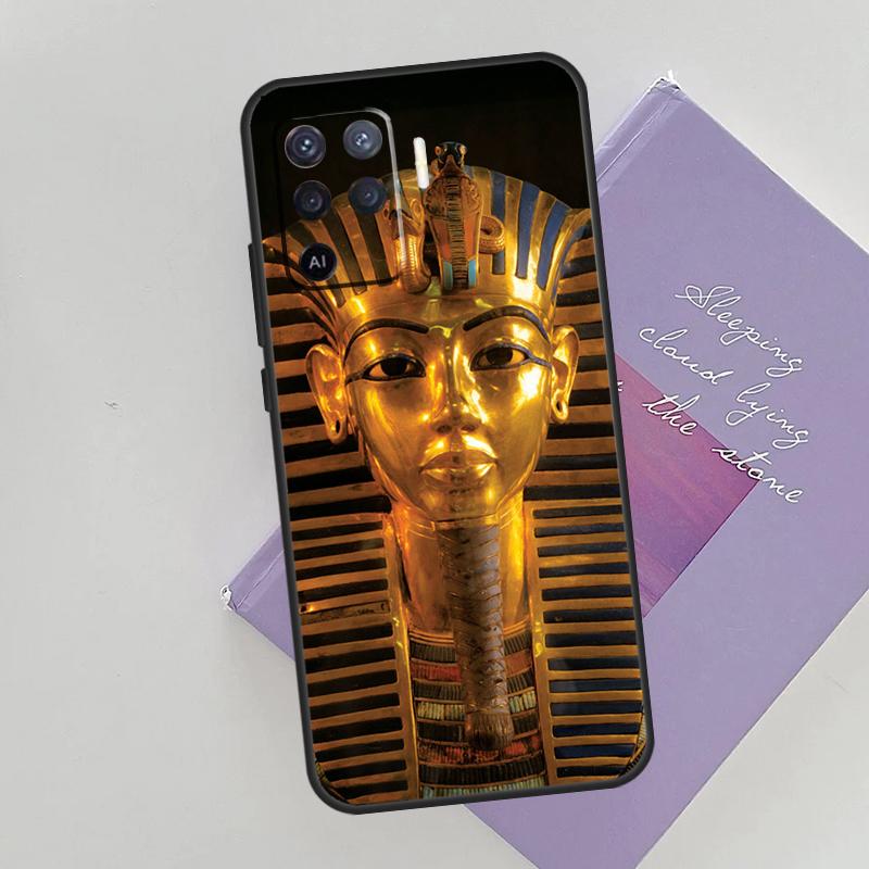

Egypt Egyptian Pharaoh Phone Case For Oppo A74 A53 A54 A94 A15 A16 A17 A52 A72 A76 A96 A57S A58 A78 A98 Back Cover OPPO A54 4G
