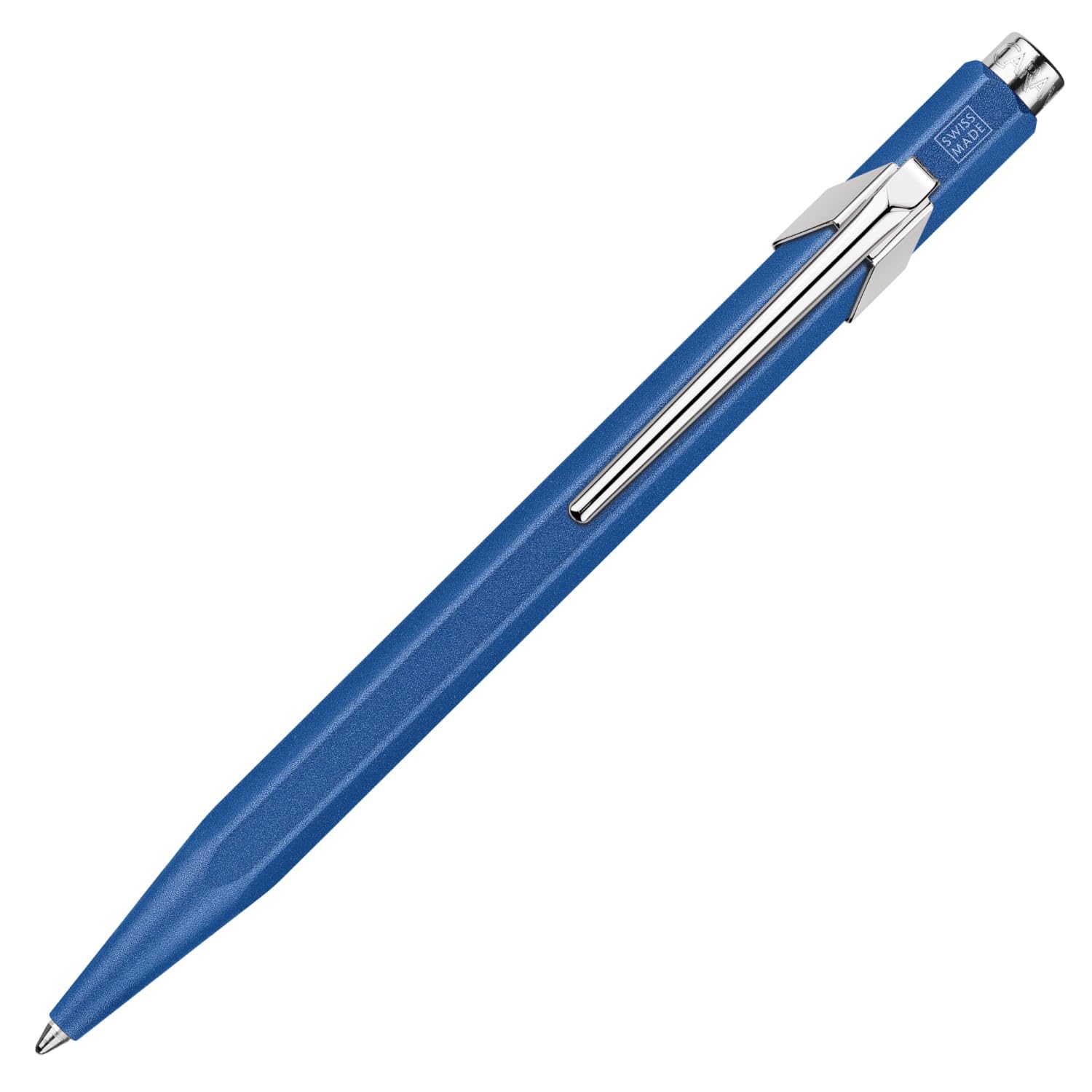 

CARAN Ballpoint 849 Color Matte Metal Officially Imported D ACHE Pen, Oil-Based, X, Blue, NF0849-635, Tin, синий