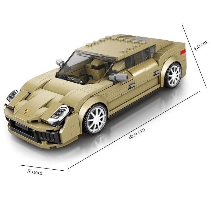 Speed Car Series Vehicle Building Blocks Supercar Set Racing Sports Car Classic MOC Model Bricks DIY Toy Kid Holiday Gifts