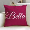 Classic Anime Movie Belle Cushion Cover Soft & Easy-Wash Pillow Case – Versatile for Couch, Bed, Travel and Office