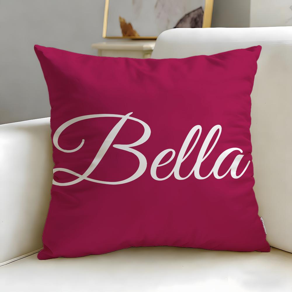Classic Anime Movie Belle Cushion Cover Soft & Easy-Wash Pillow Case – Versatile for Couch, Bed, Travel and Office