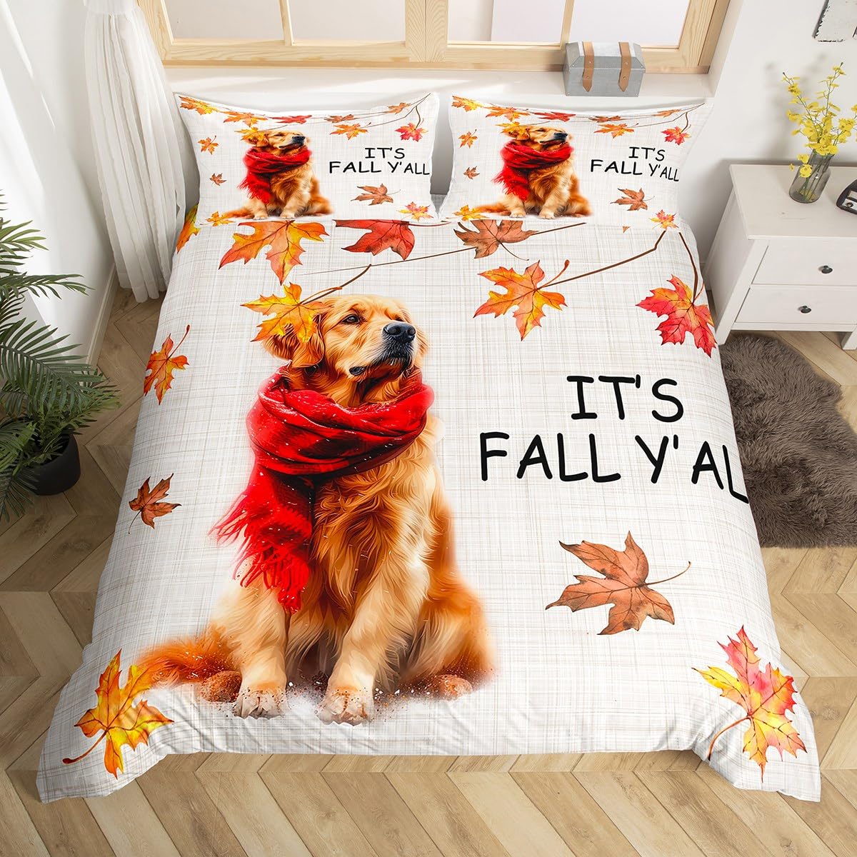 

Scarf Duvet Cover Sets for Kids Teens Queen King Size Lightweight Down Room Decor 2 Pillowcases and 1 Duvet Cover No Comforter (135x200cm)