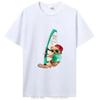 Teddy Bear Playing Badminton Tshirt Exercise Clothing Cotton Tops Graphics Kawaii Men Women Short Sleeve Printed T-Shirt