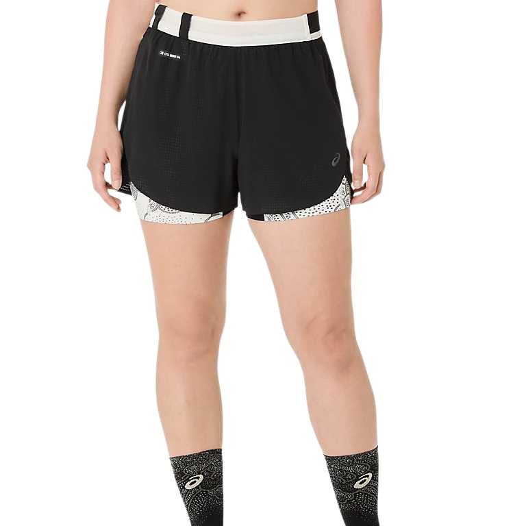 ASICS Casual Shorts Women s Performance Black Moderate 2012D415-001 L