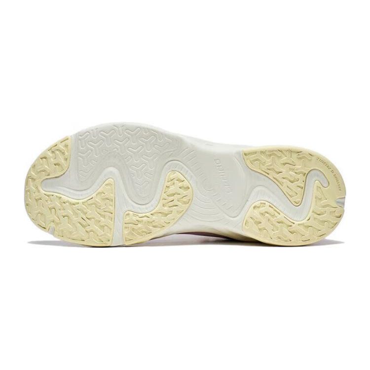 Li Ning Kids Comfortable Shock Absorbing Rebound Casual Shoes Kids Shoes Pink Purple White YKCT108-4