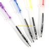 W89C 100Pcs Adults Kids Fancy Ballpoint Pens Student Gifts Easy Grip Ballpoint Pen Simple Retractable Auto Ballpoint Pens