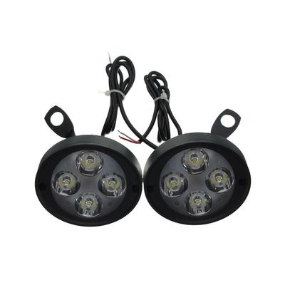 Ranzek Motocykl Motocykl LED Světlomet Světlo na Řídítka 2ks