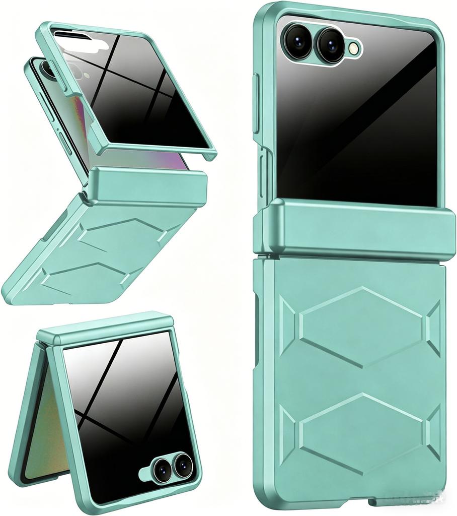 Case for Samsung Z FLIP 7 Privacy Screen Protector Magnetic Attraction Protective Case Full Coverage Shock Proof Tough Shell