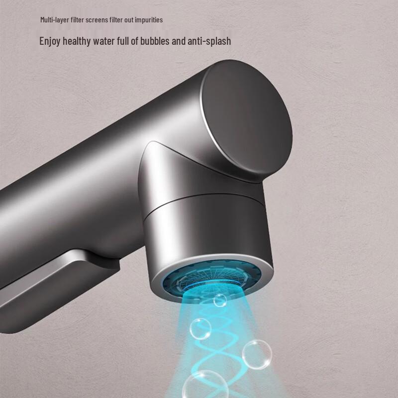 Huejia Kupferbecken-Armatur mit Ausziehbrause