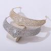 2026 European and American Alloy Bridal Crown, Inlaid with 3A Zircon Princess Crown Full of Diamonds Exquisite Wedding Headgear Accessories