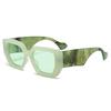 Trending Products 2024 New Arrival Female Eyewear New Fashion High Quality Large Metal Frame  Women Men Sunglasses