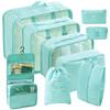 8-Piece Travel Clothing Storage Bag Set
