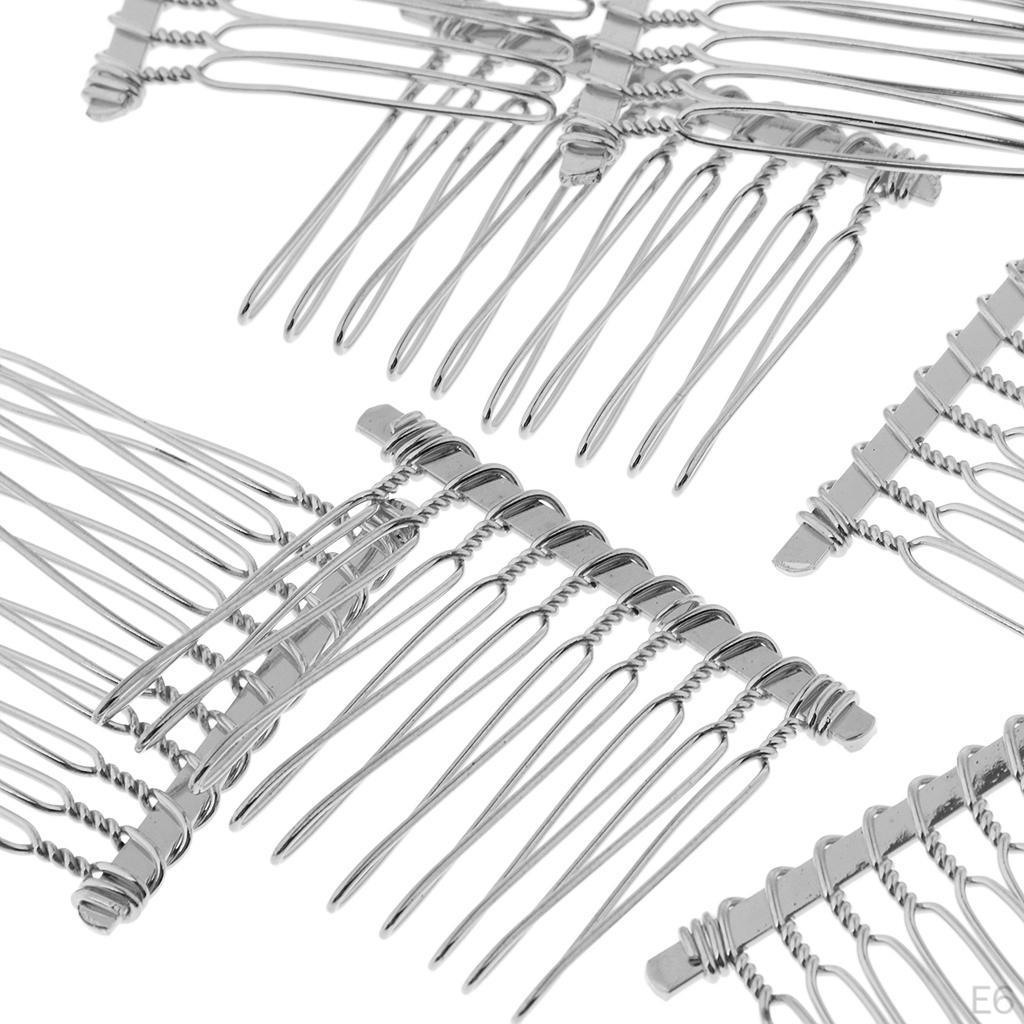 10 Women Hair Comb Pin Clips Accessory