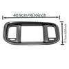 For Dodge Charger 2016-2023 Dashboard DVD Nav Anti-scratch Protector Carbon Fiber Style Centeral Control Navigation Frame