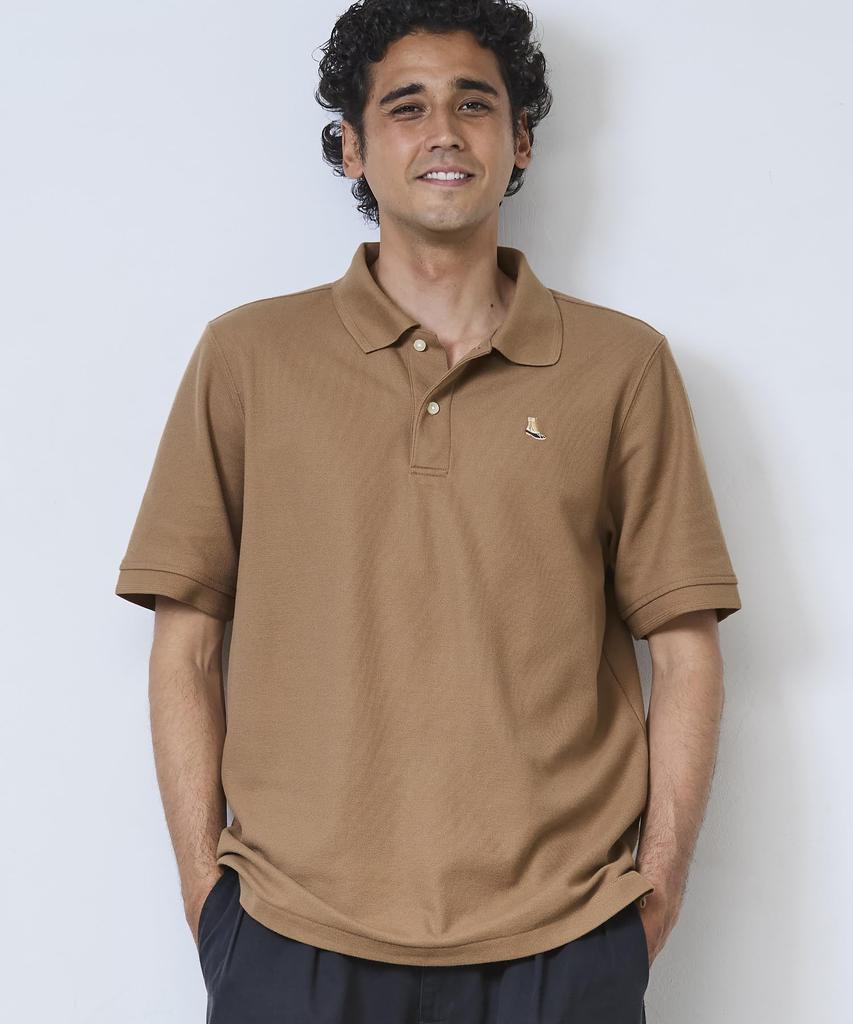 [L.L.Bean] Men's Premium Double L Polo Shirt, Short Sleeve, Red Bean Boot Embroidery, Japan Fit, Size L, Navy, Classic Navy, 1000035917