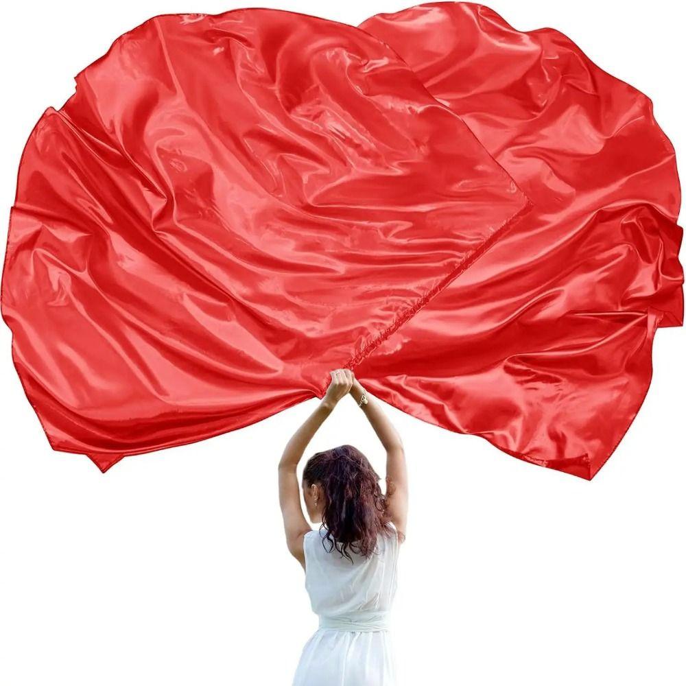 Semicircle Praise Dance Flags Colorful Belly Dance Fan Dance Performances Fan  Sports Games