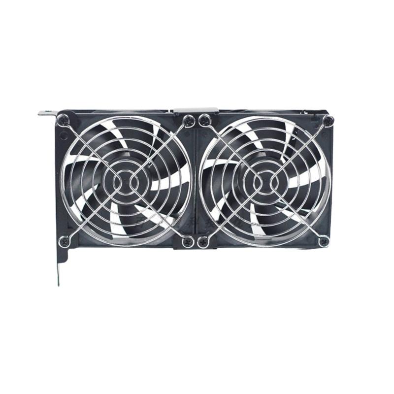 PCI Slot Mounted Graphics Card Fan Video Card Coolers to Improve Performances and Prevent Overheating 90mm/80mm Fan