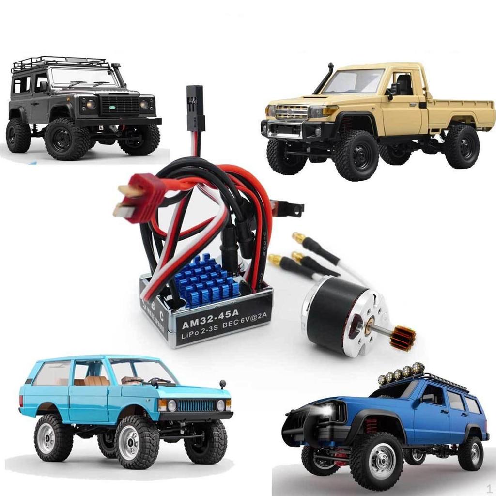 Brushless ESC with Motor Set Spare Parts Electric Speed Controller