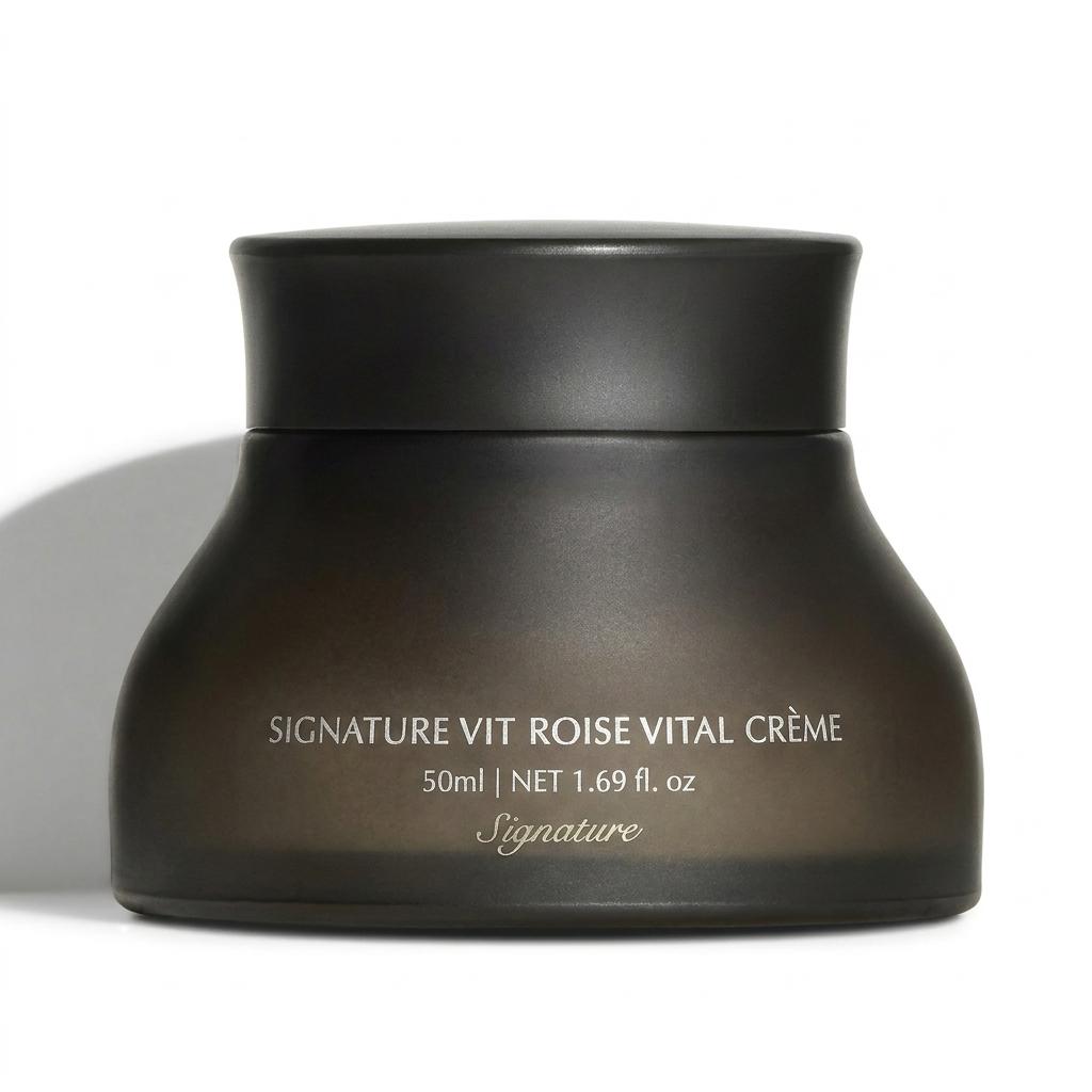 [DEMAR3] Signature Vit Roise Vital Creme 50ml - Firming & Barrier Support with Hot Spring Water - K-Beauty Face Moisturizer 50ml / 1.69 fl. oz.