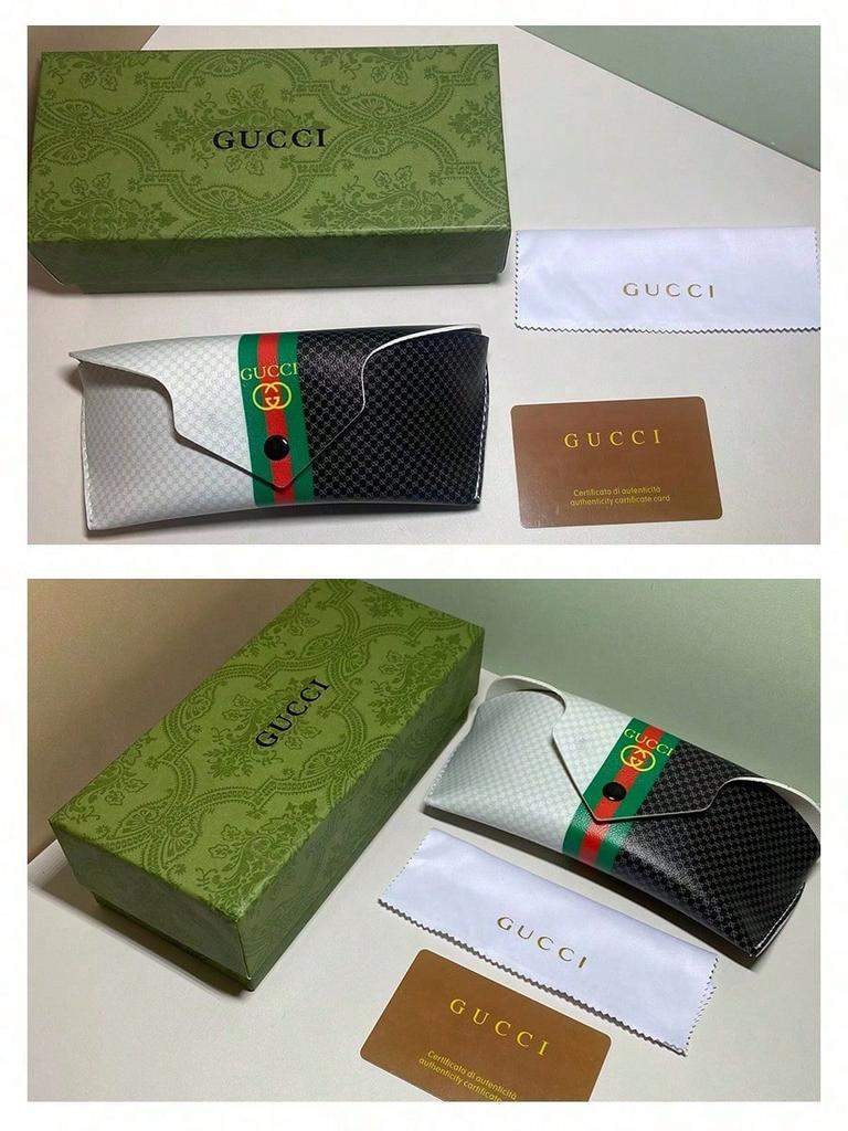 Gucci Lüks Katlanabilir Güneş Gözlüğü Kılıfı