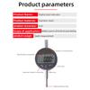 0-12,7 mm/0,5 Zoll 0-25,4 mm/1 Zoll Messbereichsmessgerät Digitale Messuhr Präzisionswerkzeug 0,01 mm/0,0005 Zoll Testerwerkzeuge
