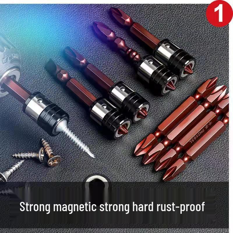 Magnetic Phillips Electric Screwdriver Bit Set with Extended Heads