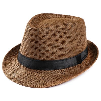 Unisex  Gangster Cap Beach Sun  Band Sunhat