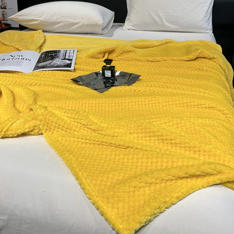 Plaid Thicken Flannel Soft for Baby Newborn Receiving Blankets Bed Accessories Sofa Blanket Stroller Siesta Cover Kids Gift