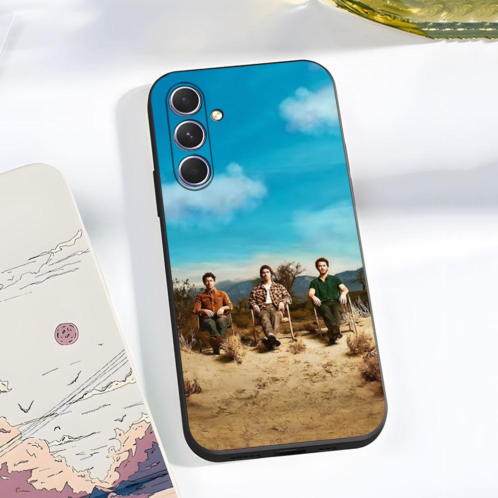 Singer J-Jonas Brothers Band Phone Case For Samsung A56 A36 A26 A16 A15 A25 A35 A55 A14 A34 A24 A54 Black Soft Shell