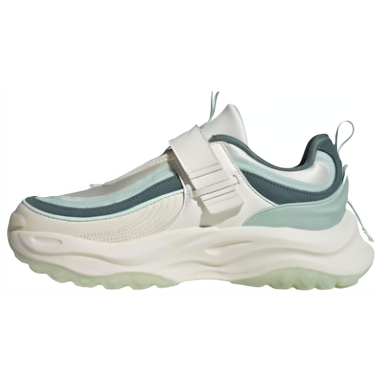 

Adidas Maxxwavy Shock Absorbing Non-Slip Durable Low-Top Dad Shoes Unisex Sneakers White Green ID3679 38⅔