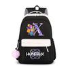 Large Capacity Schoolbag with Shoulder Strap; Student Three-piece Pencil Case Set