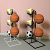 5patrový stojan na uložení basketbalových míčů, volně stojící držák v garáži Sport