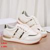 Women's Plus Size Thin-Strap Thick Platform Sneakers Euro-American Fashion Versatile Casual New Autumn Winter