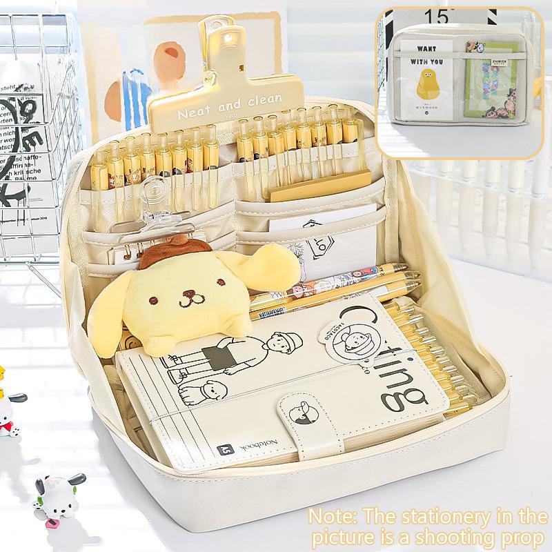 12 Layers Large Capacity Pencil Case Good Looking Multifunctional Classification Storage Stationery Storage Bag 1Pc