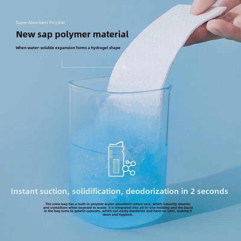 Portable Disposable Urine Bag for Girls and Children: Car Travel Emergency Toilet Solution