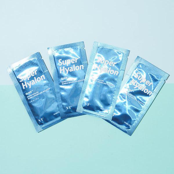 Vt Super Hyalon Bubble Sparkling Booster 10 G, 4 Sachets