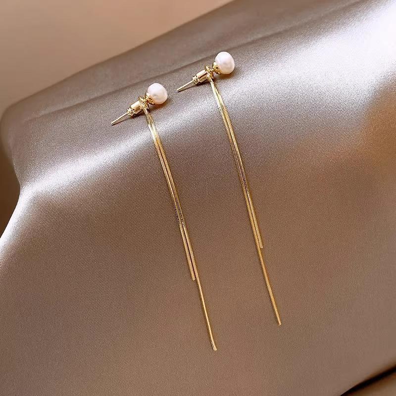 Female Tassel High-end Earrings