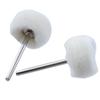 Cotton Thread Mini Abrasive Buffing Wheel Buffer Polishing 3mm Shank Felt Grinding Sanding Head