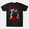 Men Black Print T-shirt Scream No-Cut Transfer Paper Print Cotton Tshirt