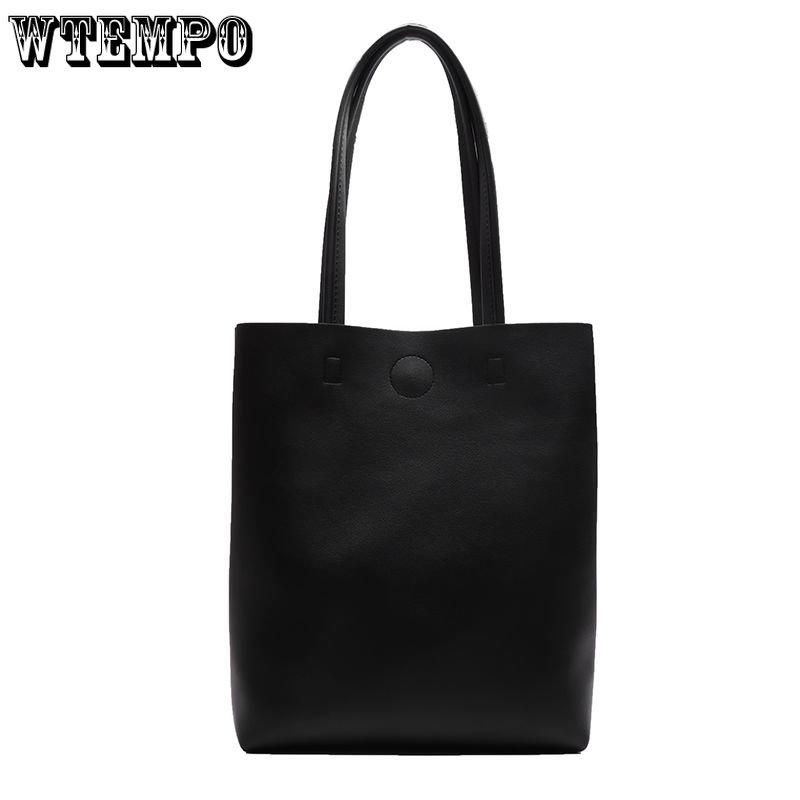 Damenhandtasche Mode Einfarbig Schultertasche Große Kapazität Hochwertiges Handheld Tote Bag