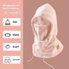Winter Warm Hat with Mask and Neck Warmer 3-in-1 Windproof Balaclava for Men Women Masked Hat Cycling Cold Weather Protection