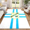 HNK Rijeka Carpet Door Mat for Living Room or Bedroom Protective Mat Under Chair Office Decoration Christmas Gift Birthday Present