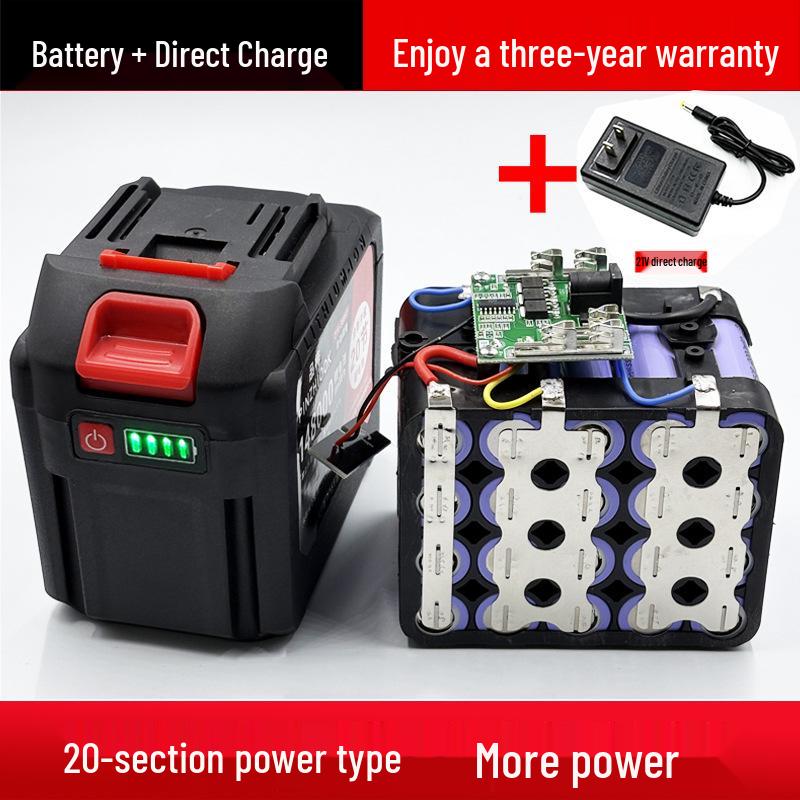 21V Large Capacity Lithium Battery for Makita Angle Grinder and Electric Wrench