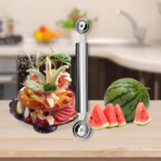 High-quality Multifunctional Corrosion Resistant Practical Fruit Segmentation Carving Spoon Kitchen Utensil Fruit Digging Scoop